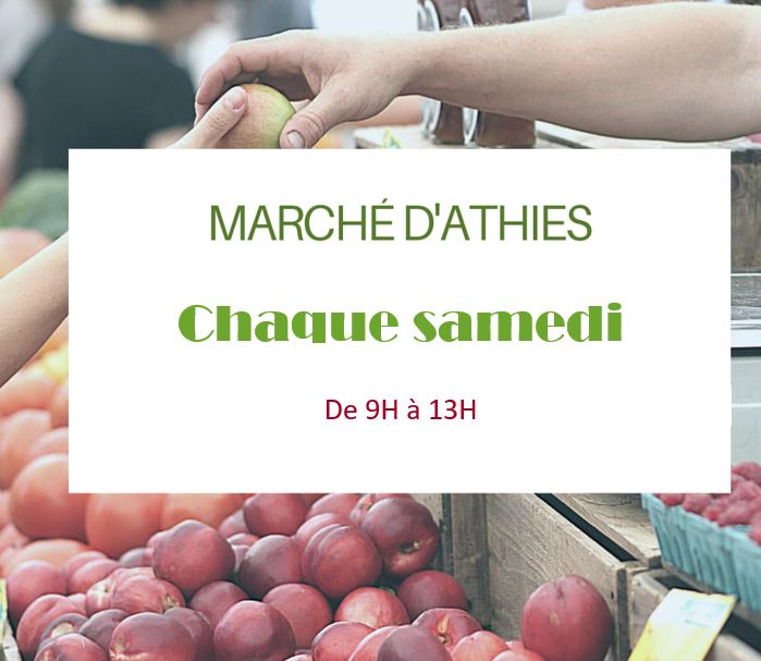 marché chaque samedi