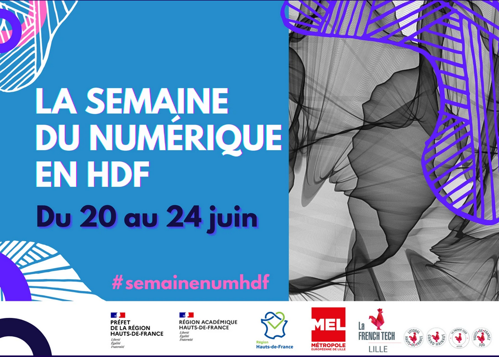 Du 20 au 24 juin, découvrez et participez à la semaine du numérique dans les Hauts de France